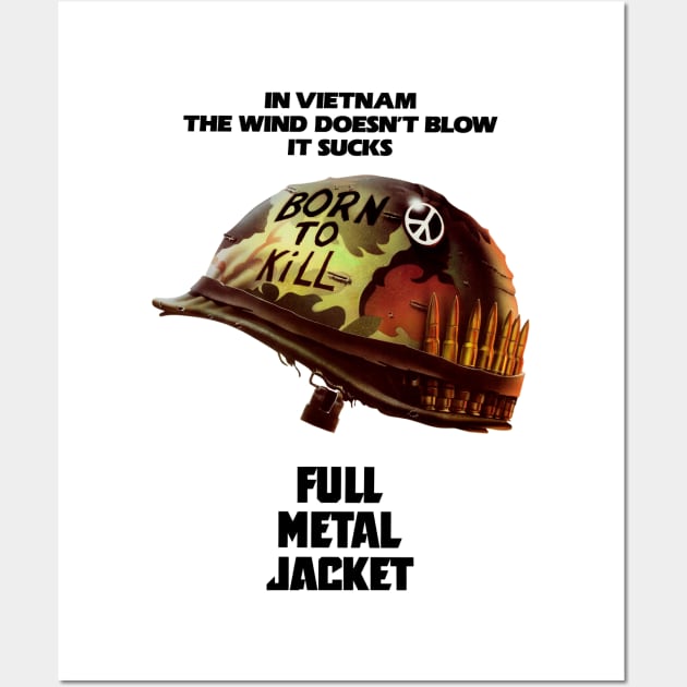 Mod.1 Full Metal Jacket Vietnam War Wall Art by parashop